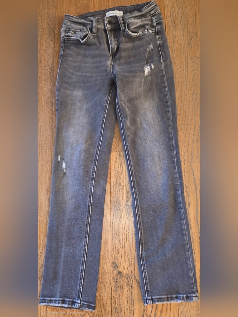 Flying Monkey - Womens - Size: 25 - Jeans - Mid Rise Straight Ankle Stretch